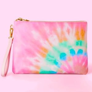 Tie-Dye Flat Pouch. Stoney Clover Lane X Target. Rainbow